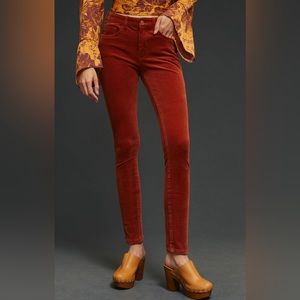 Pilcro High Rise Skinny Corduroy Jeans